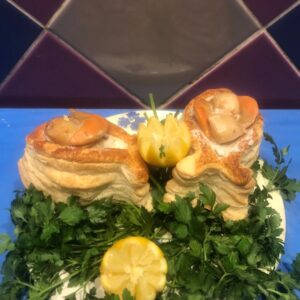 Feuilleté de st Jacques Maison