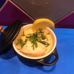 Lotte a l américaine la part environ 150 gr