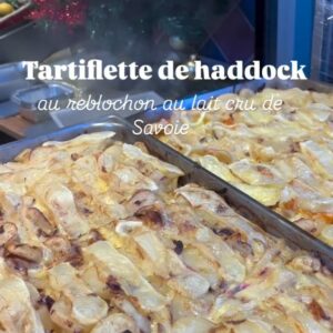 Tartiflette de haddock  400gr 1 personne