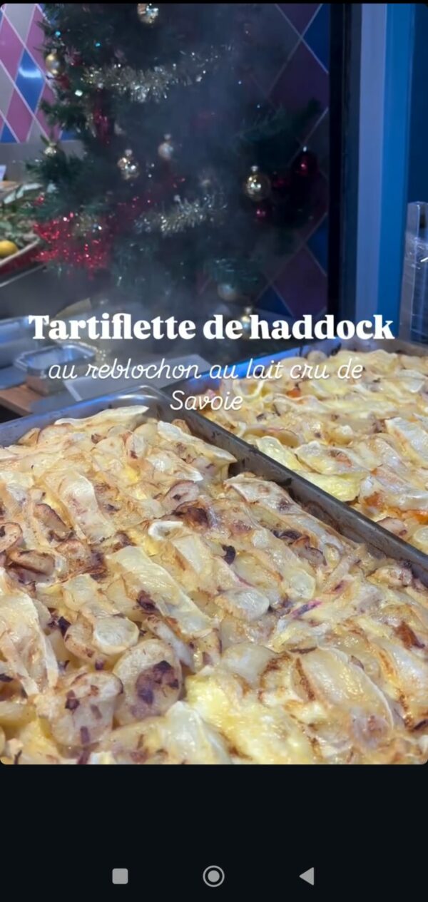 Tartiflette de haddock 800gr
