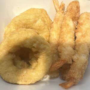Beignets de crevettes et de calamars    10 de chaque